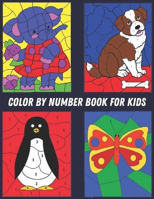 Book cover for Color by Number Book for Kids