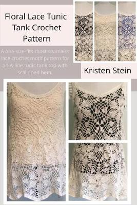 Book cover for Floral Lace Tunic Tank Crochet Pattern