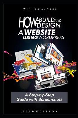 Book cover for How to Build and Design a Website using WordPress