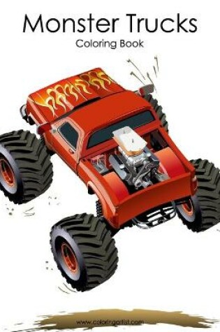 Cover of Monster Trucks Coloring Book 1