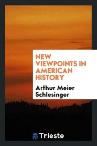 Cover of New Viewpoints in American History