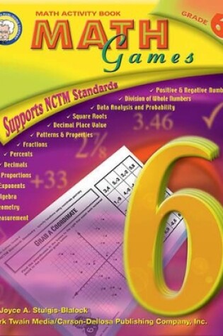 Cover of Math Games, Grade 6