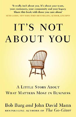 Book cover for It's Not About You