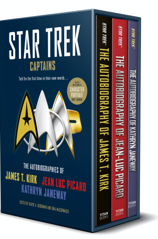 Cover of Star Trek Captains - The Autobiographies