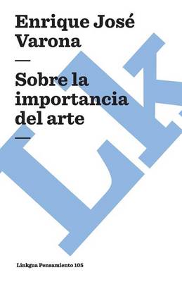 Cover of Sobre la importancia del arte