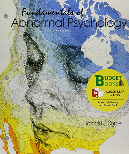 Cover of Loose-Leaf Version for Fundamentals of Abnormal Psychology 8e & Launchpad for Fundamentals of Abnormal Psychology 8e (6 Month Access)