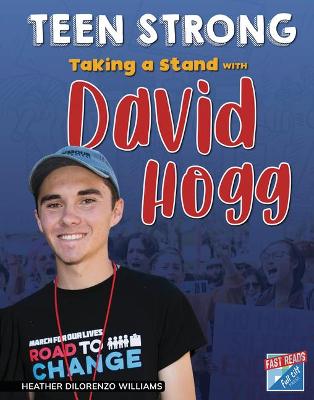 Book cover for Taking a Stand with David Hogg