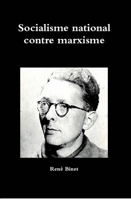 Book cover for Socialisme National Contre Marxisme