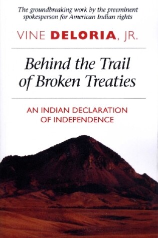 Cover of Behind the Trail of Broken Treaties