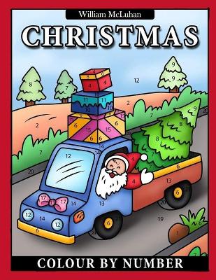 Book cover for Christmas Colour by Number