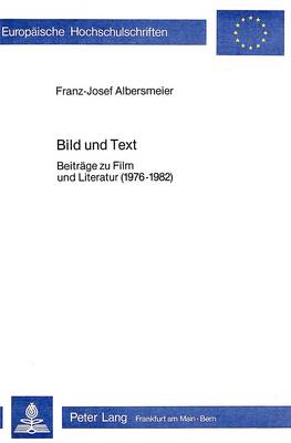 Book cover for Bild Und Text