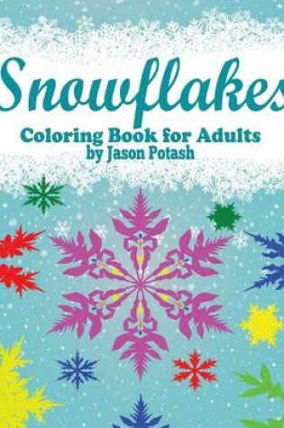 Cover of Snowflakes Coloring Book for Adults