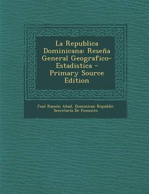 Book cover for La Republica Dominicana