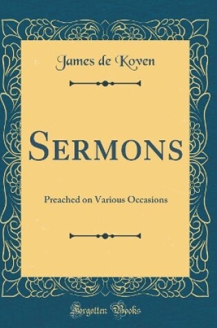 Cover of Sermons