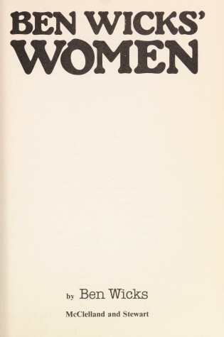 Cover of Ben Wicks Women