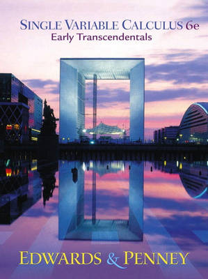 Book cover for Single Variable Calculus Early Transcendentals Version