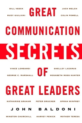 Book cover for Great Communication Secrets of Great Leaders