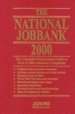 Cover of The National Jobbank, 2000