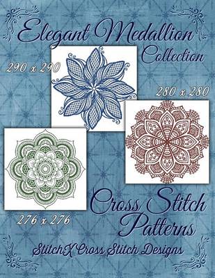 Book cover for Elegant Medallion Collection - Cross Stitch Patterns