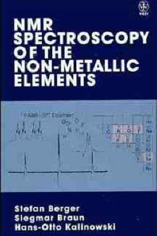 Cover of NMR Spectroscopy of the Non-Metallic Elements