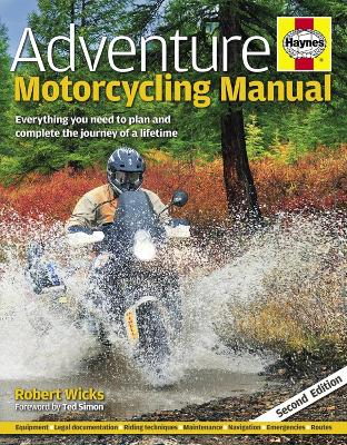 Book cover for Adventure Motorcycling Manual