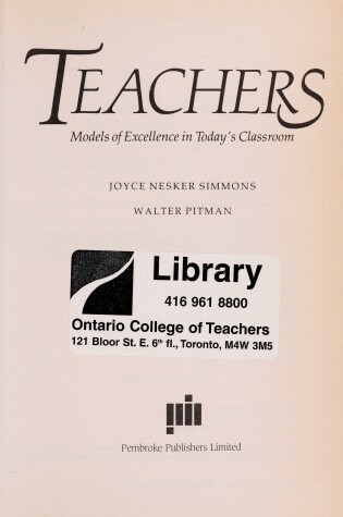 Cover of Teachers