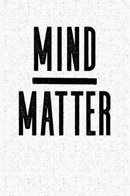 Book cover for Mind Matter