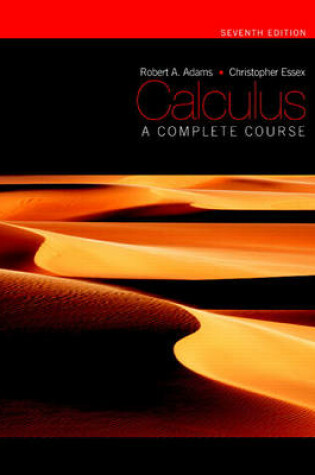Cover of Calculus:A Complete Course Plus MathXL 24-month Student Access Kit