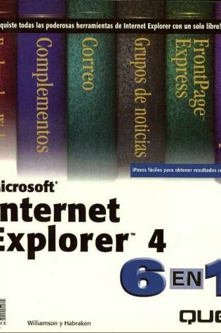 Cover of Microsoft Internet Explorer 4 - 6 En 1