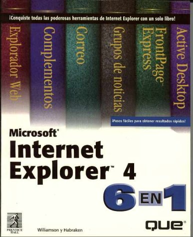 Book cover for Microsoft Internet Explorer 4 - 6 En 1