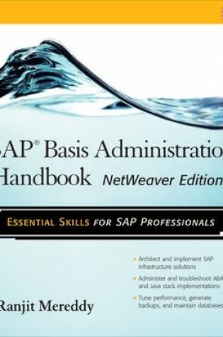 Cover of SAP Basis Administration Handbook, NetWeaver Edition