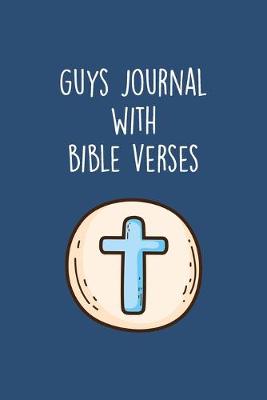 Book cover for Guys Journal with Bible Verse