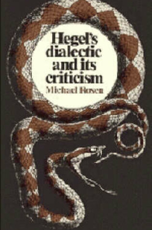 Cover of Hegel's Dialectic and its Criticism