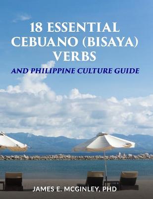 Book cover for 18 Essential Cebuano (Bisaya) verbs