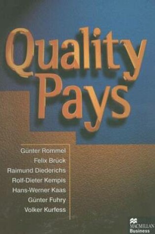 Cover of Quality Pays