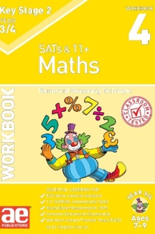 Cover of KS2 Maths Year 3/4 Workbook 4