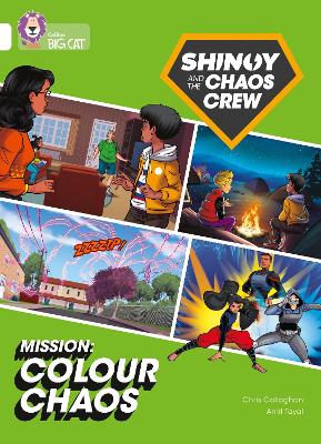Book cover for Shinoy and the Chaos Crew Mission: Colour Chaos