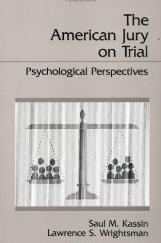 Cover of The American Jury on Trial