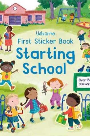 Cover of First Sticker Book Starting School