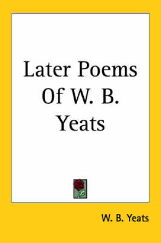 Cover of Later Poems of W. B. Yeats