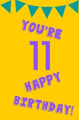 Book cover for You're 11 Happy Birthday!