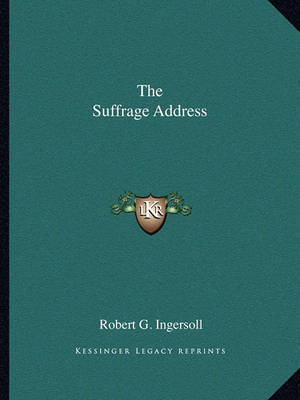 Book cover for The Suffrage Address