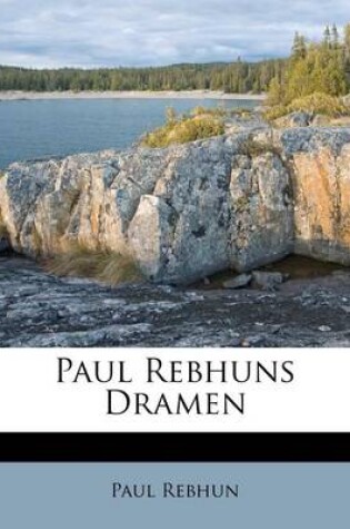 Cover of Paul Rebhuns Dramen