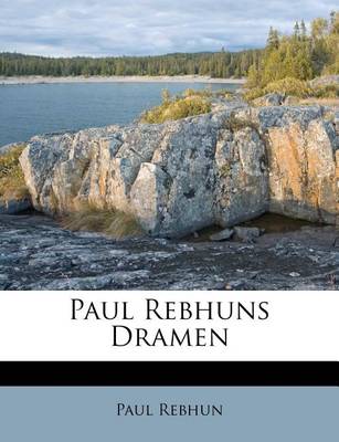 Book cover for Paul Rebhuns Dramen