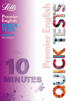 Cover of KS2 Premier Quick Tests - English 7-8