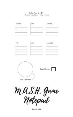 Book cover for MASH Game Notepad