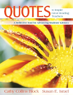 Book cover for Quotes to Inspire Great Reading Teachers