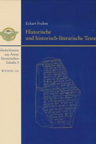 Cover of Historische Und Historisch-Literarische Texte