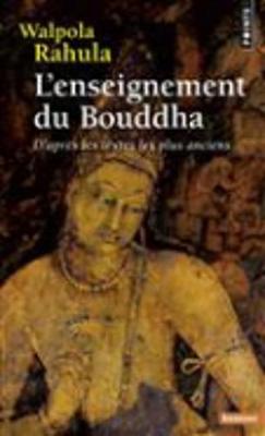 Book cover for L'enseignement du Bouddha