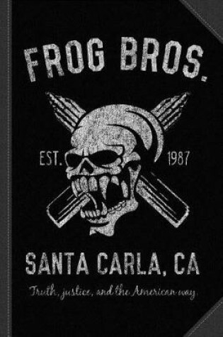 Cover of Frog Bros Vintage Journal Notebook